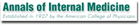 Annals of Internal Medicine
