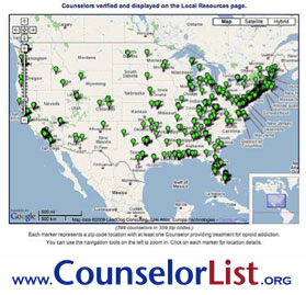 Counselors Map